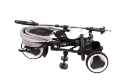 Q-Play QPlay Tricycle Rito 3 In 1 - Drenge Og Piger - Gray Deluxe -Cykler Salgsbutik 12.Klapbaar