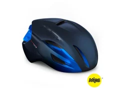 Hjelm – MET Helmet Road Manta MIPS – Str. L 58-61 Cm – Blue Metallic/Matt Glossy