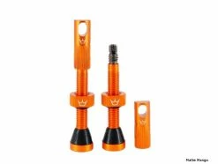 Peaty's Peaty’s – Tubeless Ventil – 42mm – Matte Mango