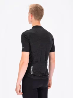 FUSION C3 Cykel Jersey – Str. L – Black -Cykler Salgsbutik C3 Cycling jersey 0198 Black 2b 4274358 750x