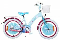 Disney Frozen 2 Børnecykel - Piger - 18 Tommer - Blå / Lilla