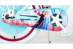 Disney Frozen 2 Børnecykel - Piger - 18 Tommer - Blå / Lilla -Cykler Salgsbutik Frozen 2 18 inch meidenfiets 5 W1800