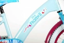 Disney Frozen 2 Børnecykel - Piger - 18 Tommer - Blå / Lilla -Cykler Salgsbutik Frozen 2 18 inch meidenfiets 6 W1800