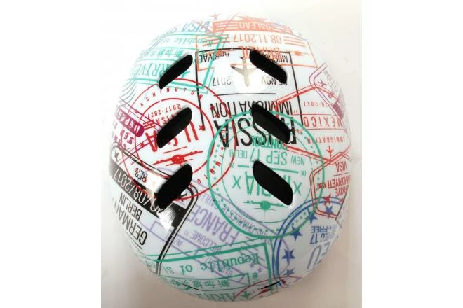 Volare Cykel/Skate Hjelm - Travel The World - 55-57 Cm 7 Volare Cykel/Skate Hjelm - Travel The World - 55-57 Cm - Billede 5