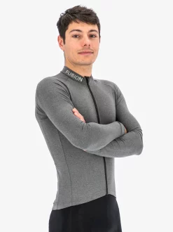 FUSION C3 Light LS Jersey – Str L – Grey