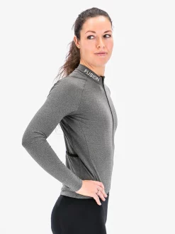 FUSION C3 Light LS Cykeltrøje – Str. L – Grey Melange -Cykler Salgsbutik Light LS Cycling Jersey 0208 Grey 2front v3 low 3733405 750x 1 1