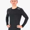 FUSION Mens C3 Merino LS – Str. L – Black