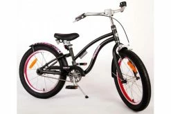 Volare Miracle Cruiser Børnecykel - Piger - 18 Tommer - Matt Black - Prime Collection 19 Volare Miracle Cruiser Børnecykel - Piger - 18 Tommer - Matt Black - Prime Collection -Cykler Salgsbutik Miracle 18 inch 1 W1800