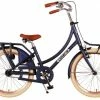 Volare Classic Oma Børnecykel - Piger - 20 Tommer - Mat Blå -Cykler Salgsbutik Oma Classic 20 inch 2 tr W1800