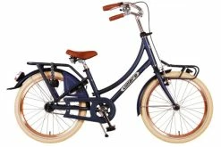 Volare Classic Oma Børnecykel - Piger - 20 Tommer - Mat Blå