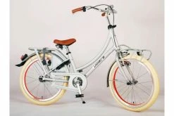 Volare Classic Oma Børnecykel - Piger - 20 Tommer - Matt Silver -Cykler Salgsbutik Oma Classic Zilver 20 inch 1 W1800