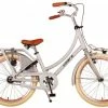 Volare Classic Oma Børnecykel - Piger - 20 Tommer - Matt Silver -Cykler Salgsbutik Oma Classic Zilver 20 inch 2 tr W1800