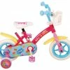 Peppa Pig Børnecykel - Piger - 10 Tommer - Pink / Blue - Fast Gear -Cykler Salgsbutik Peppa Pig 10 inch 2 tr W1800