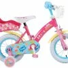 Peppa Pig Børnecykel - Piger - 12 Tommer - Pink -Cykler Salgsbutik Peppa Pig 12 inch meisjesfiets 2 trans W1800