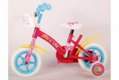 Peppa Pig Børnecykel - Piger - 10 Tommer - Pink / Blue - Fast Gear -Cykler Salgsbutik Peppa Pig fiets 10 inch 12 W1800