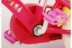 Peppa Pig Børnecykel - Piger - 10 Tommer - Pink / Blue - Fast Gear -Cykler Salgsbutik Peppa Pig fiets 10 inch 13 W1800