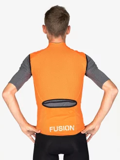 FUSION SLi Cykelvest – Str. M – Orange -Cykler Salgsbutik SLi Cycling Vest 0167 Orange 5b V3 4887685 750x
