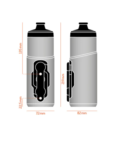 FIDLOCK – Twist Drikkedunk Inkl. Beslag – 600 Ml – Klar 4 FIDLOCK – Twist Drikkedunk Inkl. Beslag – 600 Ml – Klar - Billede 2