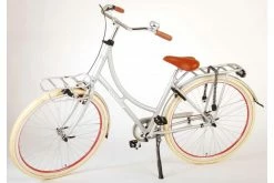 Volare Classic Oma Damecykel - 51 Centimeter - Matt Sølv -Cykler Salgsbutik Volare Classic Oma 28 inch mat Silver 13 W1800 1ceg 33