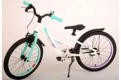 Volare Glamour Børnecykel - Piger - 18 Tommer - Hvid/Mintgrøn - Prime Collection -Cykler Salgsbutik Volare Glamour 18 inch 15 W1800