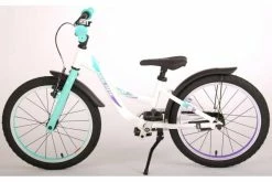 Volare Glamour Børnecykel - Piger - 18 Tommer - Hvid/Mintgrøn - Prime Collection -Cykler Salgsbutik Volare Glamour 18 inch 14 W1800