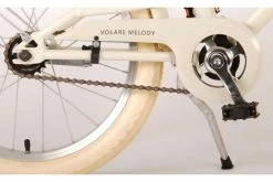 Volare Melody Børnecykel - Piger - 18 Tommer - Sand - Prime Collection -Cykler Salgsbutik Volare Melody Kinderfiets 18 inch 5 W1800