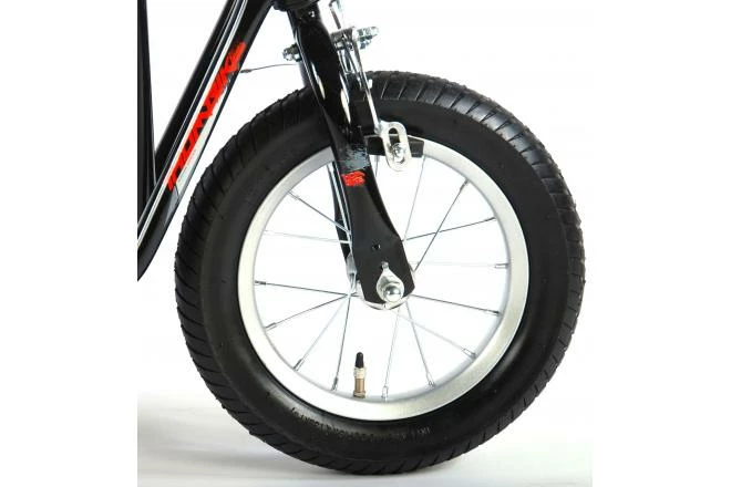 Volare Scooter 12 Tommer Sort Rød 6 Volare Scooter 12 Tommer Sort Rød - Billede 4
