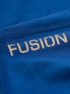 FUSION Womens Merino LS – Str. M – Night Blue -Cykler Salgsbutik Womens Merino 150 LS 0213 Night Blue 3d v1 5010190 750x 1