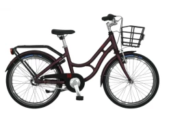 KILDEMOES Bikerz Retro 24″ – Dark Burgundy Matt – 7 Gear