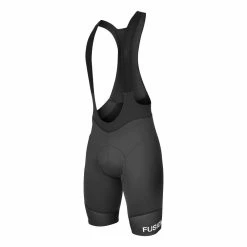 FUSION Mens C3 Bib Shorts – Black – Str. M