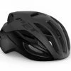 Hjelm – MET Helmet Road Rivale MIPS – Str. M 56-58 Cm – Black/Matt Glossy -Cykler Salgsbutik met rivale mips road cycling helmet NO1
