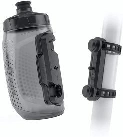 FIDLOCK – Twist Drikkedunk Inkl. Universalt Beslag – 450 Ml – Klar/Sort